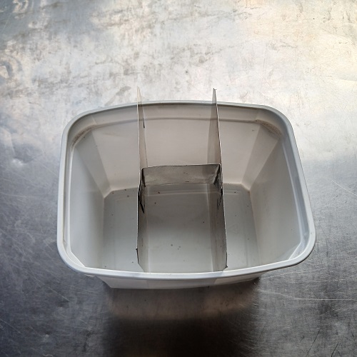 divisor de sorvete fornato reto para pote retangular 1,5 litros