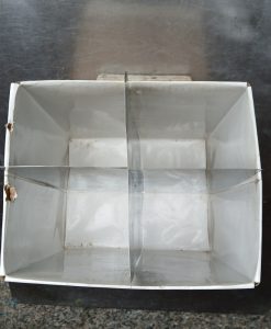 Divisor para caixa de sorvete 4 sabores formato cruz