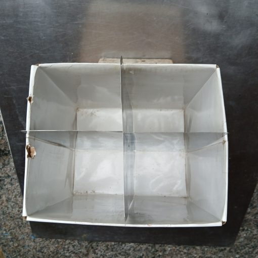 Divisor para caixa de sorvete 4 sabores formato cruz