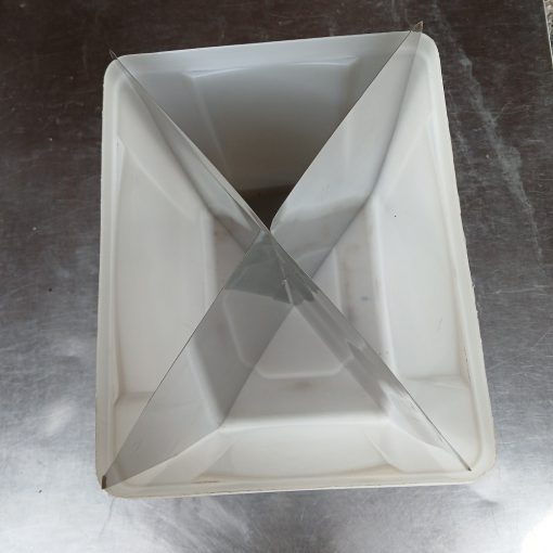 Divisor para balde de sorvete 4 sabores formato X - Imagem 5