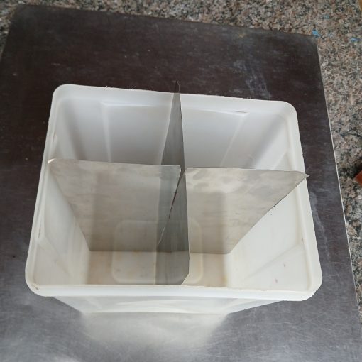 Divisor para balde de sorvete 4 sabores formato cruz - Imagem 3