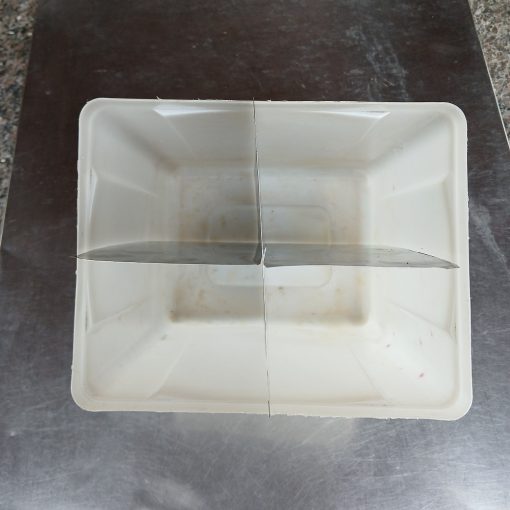 Divisor para balde de sorvete 4 sabores formato cruz - Imagem 5