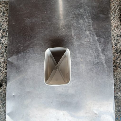 Divisor para pote de sorvete 4 sabores frmato X - Imagem 5