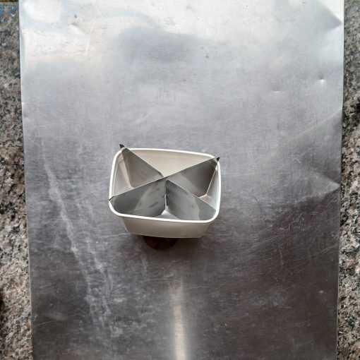 Divisor para pote de sorvete 4 sabores frmato X - Imagem 9