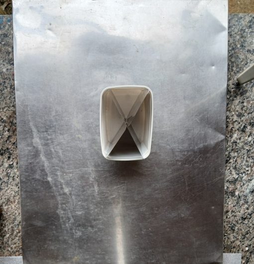 Divisor para pote de sorvete 4 sabores frmato X - Imagem 2