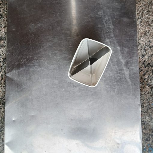 Divisor para pote de sorvete 4 sabores frmato X - Imagem 7