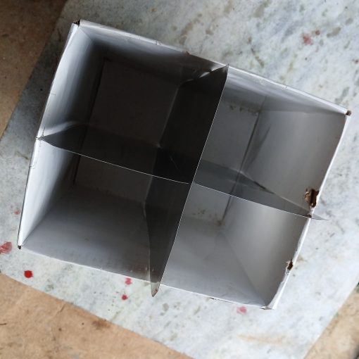 Divisor para balde de sorvete 4 sabores formato cruz - Imagem 2