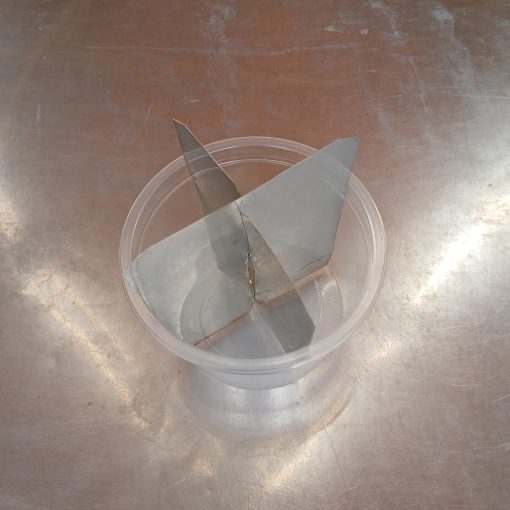 Divisor de sorvete 4 sabores pote redondo 1 litro - Imagem 2